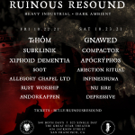Ruinous Resound Festival – Oct. 22nd & 23rd