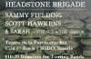 11/20 – Headstone Brigade, Sammy Fielding + more